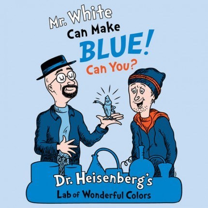 Mr. White Can Make Blue!