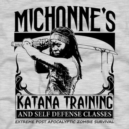 Michonne’s Katana Training