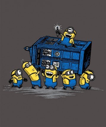 The Minions Have The Phonebox