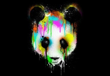 Technicolour Panda
