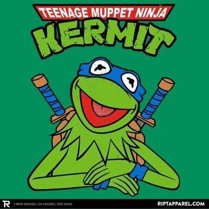 Teenage Muppet Ninja Kermit