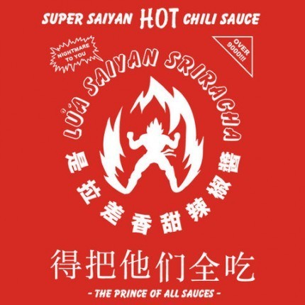 Super Saiyan Chili Sauce