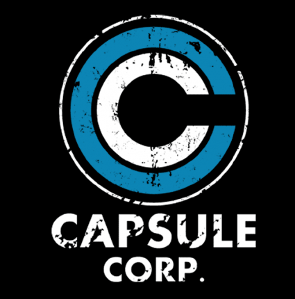 Capsule Corp Logo Vintage