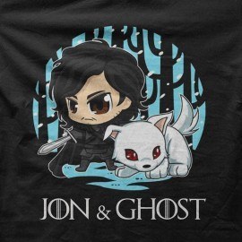 Jon Snow & Ghost