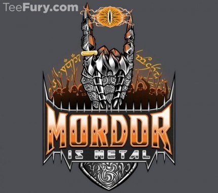 Mordor Is Metal