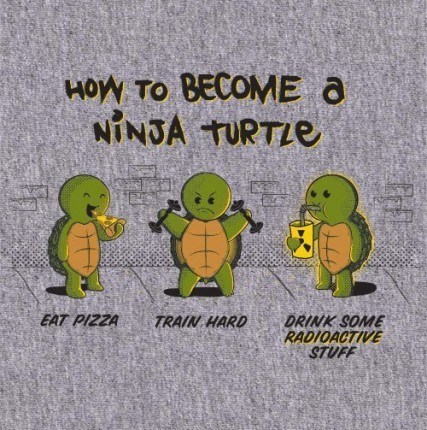 Become a Ninja Turtle