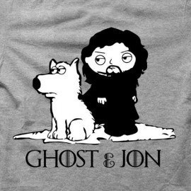 Jon Snow And Ghost