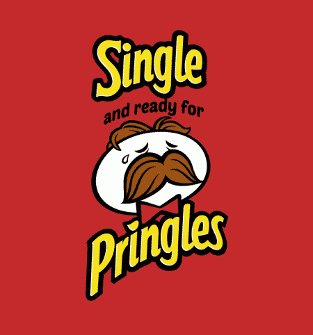 Single and Ready For Pringles shirt from BustedTees - Daily Shirts
