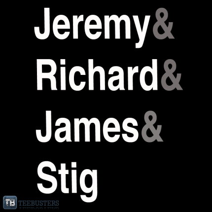 Top Gear First Names