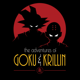 Goku and Krillin