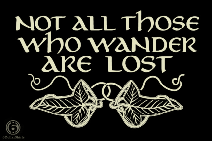 Not All Those Who Wander