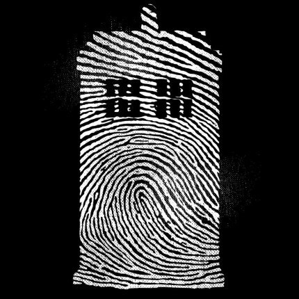 Fingerprinted TARDIS