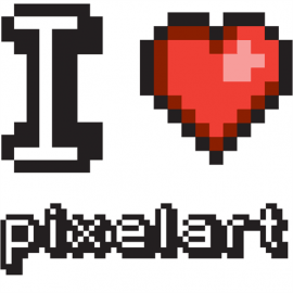 I Love Pixelart