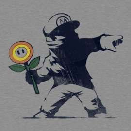 Banksy Flower