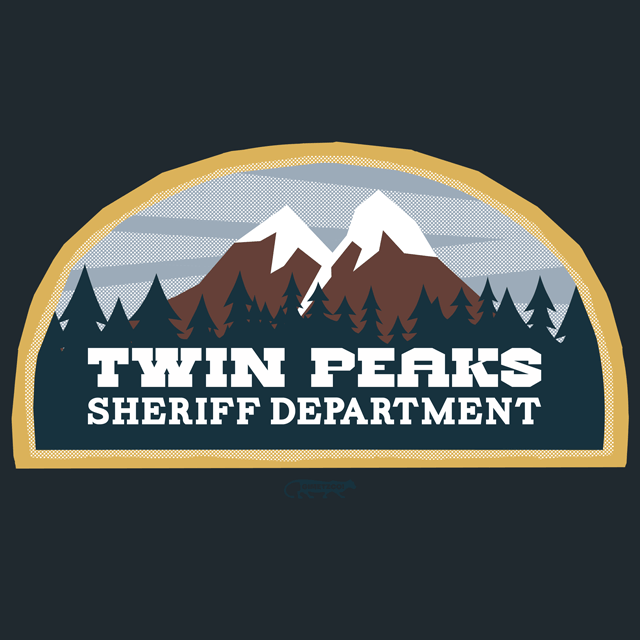 Twin Peaks Sheriff Department by Gimetzco! shirt from Fresh Brewed Tee ...