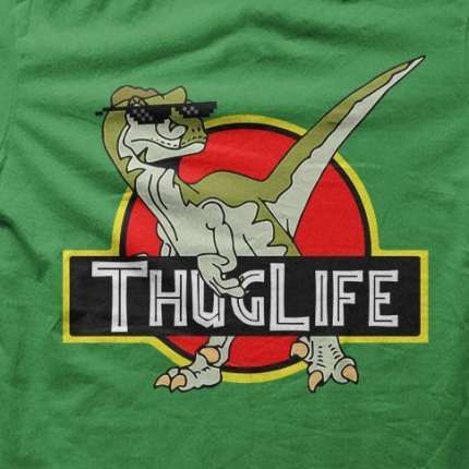 Thug Life Velociraptor