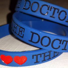 Silicone Bracelet: I Love The Doctor