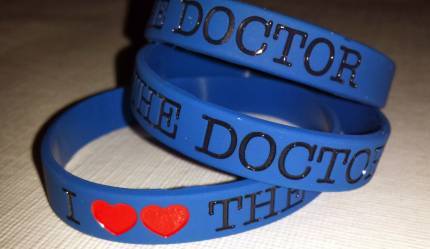 Silicone Bracelet: I Love The Doctor