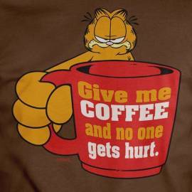 Garfield Show Me The Coffee