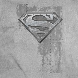 Superman Riveted Metal