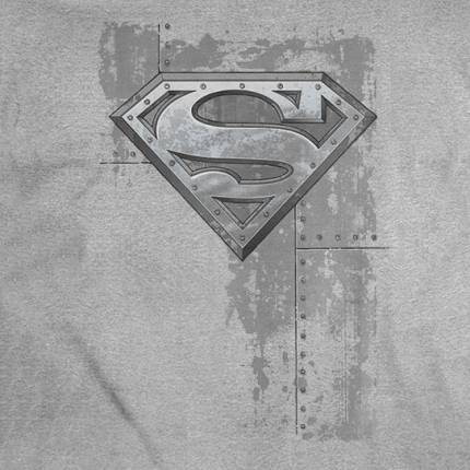 Superman Riveted Metal