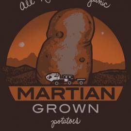 Martian Grown Potatoes