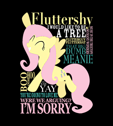The Many Words of Fluttershy