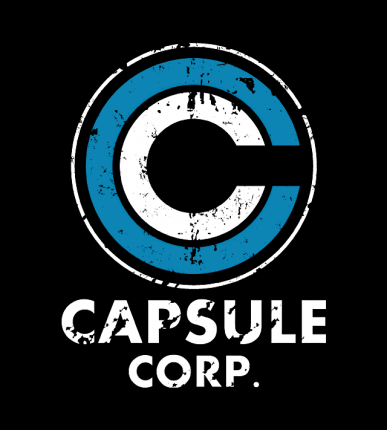 Capsule Corp Logo Vintage