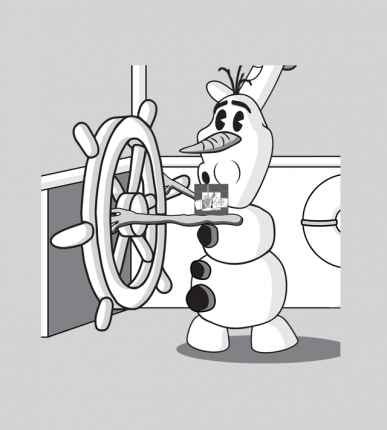 Steamboat Snowman