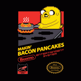 Super Makin Bacon Pancakes