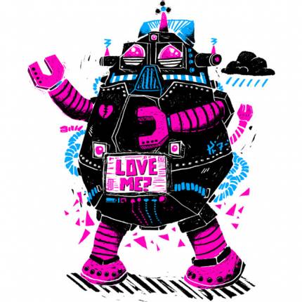 Robot Needs Love, Too!