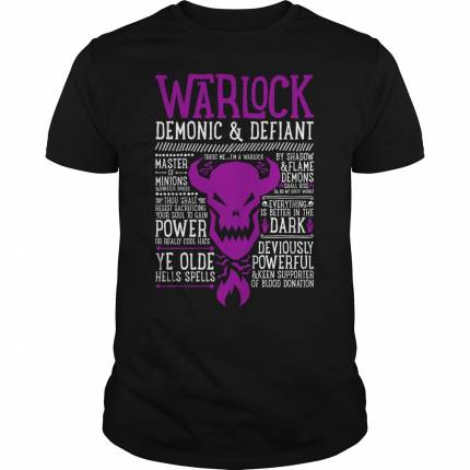 Warlock – Demonic and Defiant