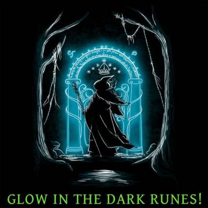 Speak Friend and Enter – Glowing Runes