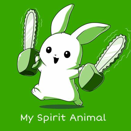 Running With Chainsaws (Green)