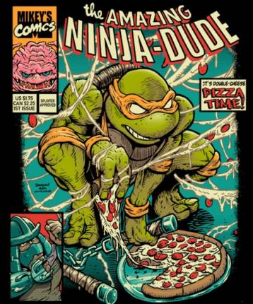 Amazing Ninja Dude Design