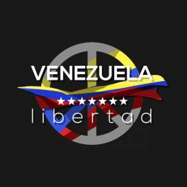 Venezuela, Libertad Venezuelan Peace Sign Flag Country T-shirt