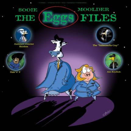 THE EGGS FILES: SOOIE & MOOLDER Black Tee