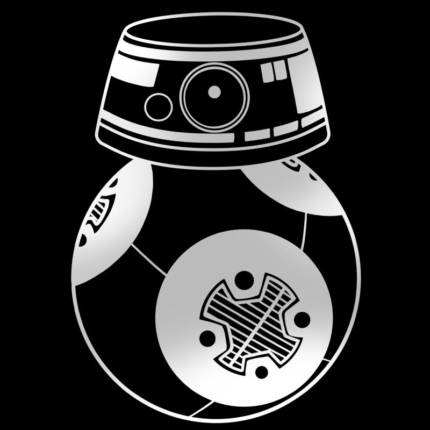 Astromech Droid (Silver Metallic Ink)