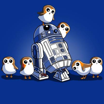 R2-D2 and Porgs