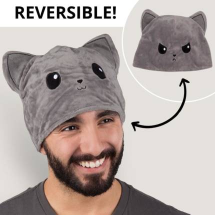Reversible Cat Hat (Grumpy)