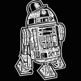 Inked R2D2
