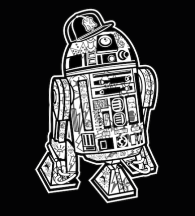 Inked R2D2