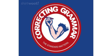 Correcting Grammar