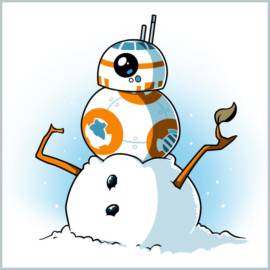 BB-8 Snowman