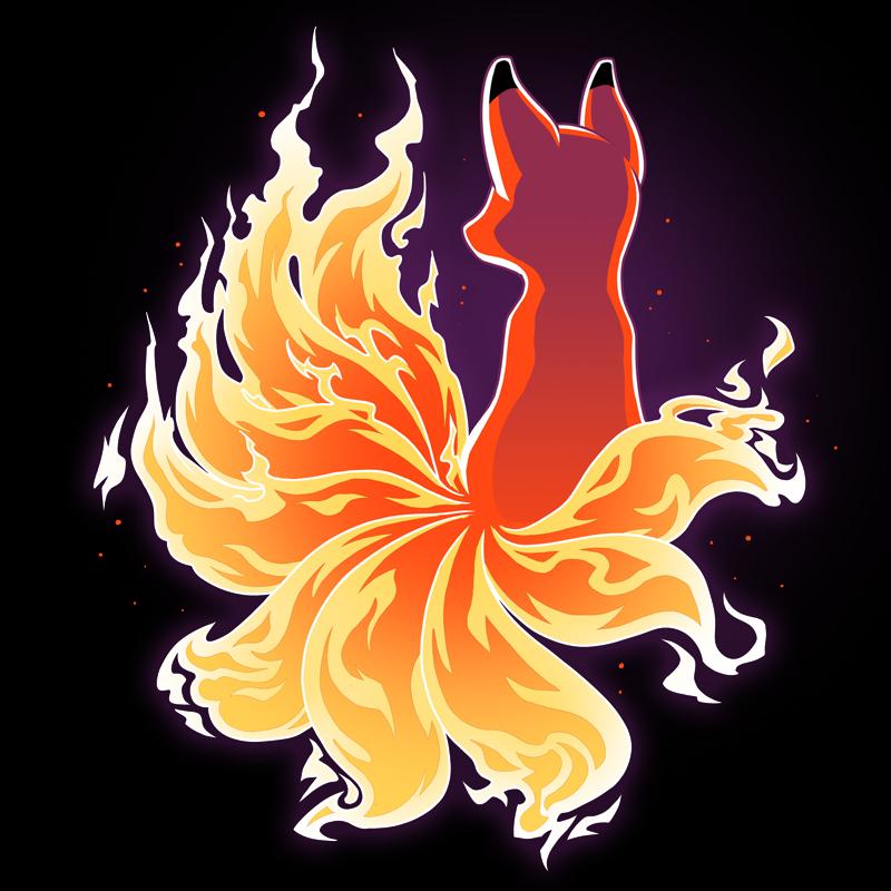 Fire Kitsune shirt from Tee Turtle - Daily Shirts