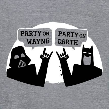 Party On Wayne, Party On Darth Limited Edition Tri-Blend