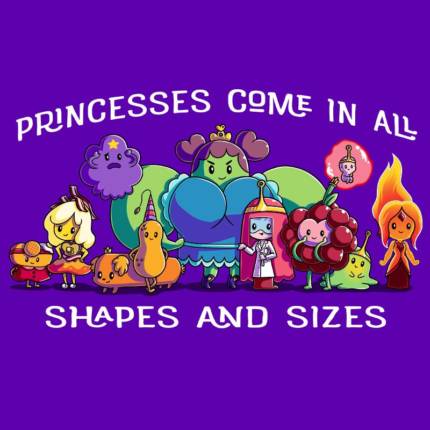 Princesses Come in All Shapes and Sizes