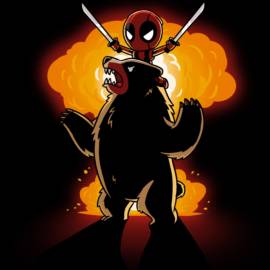 Badass Deadpool Shirt