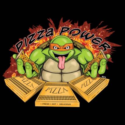 pizza power turtle