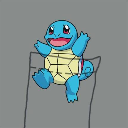 Squirtle Pocket Tee